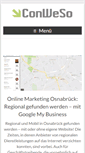 Mobile Screenshot of conweso.de