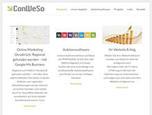 Tablet Screenshot of conweso.de